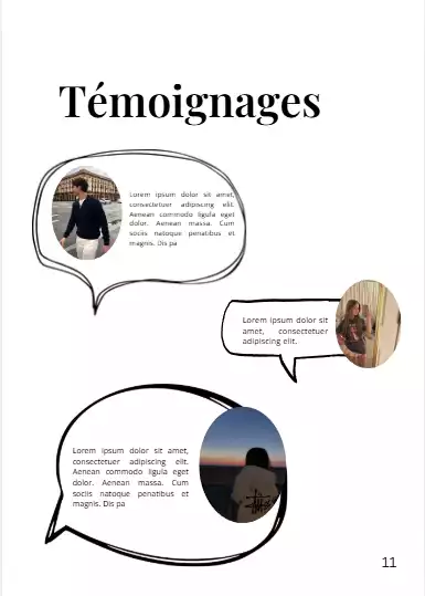 Temoignages